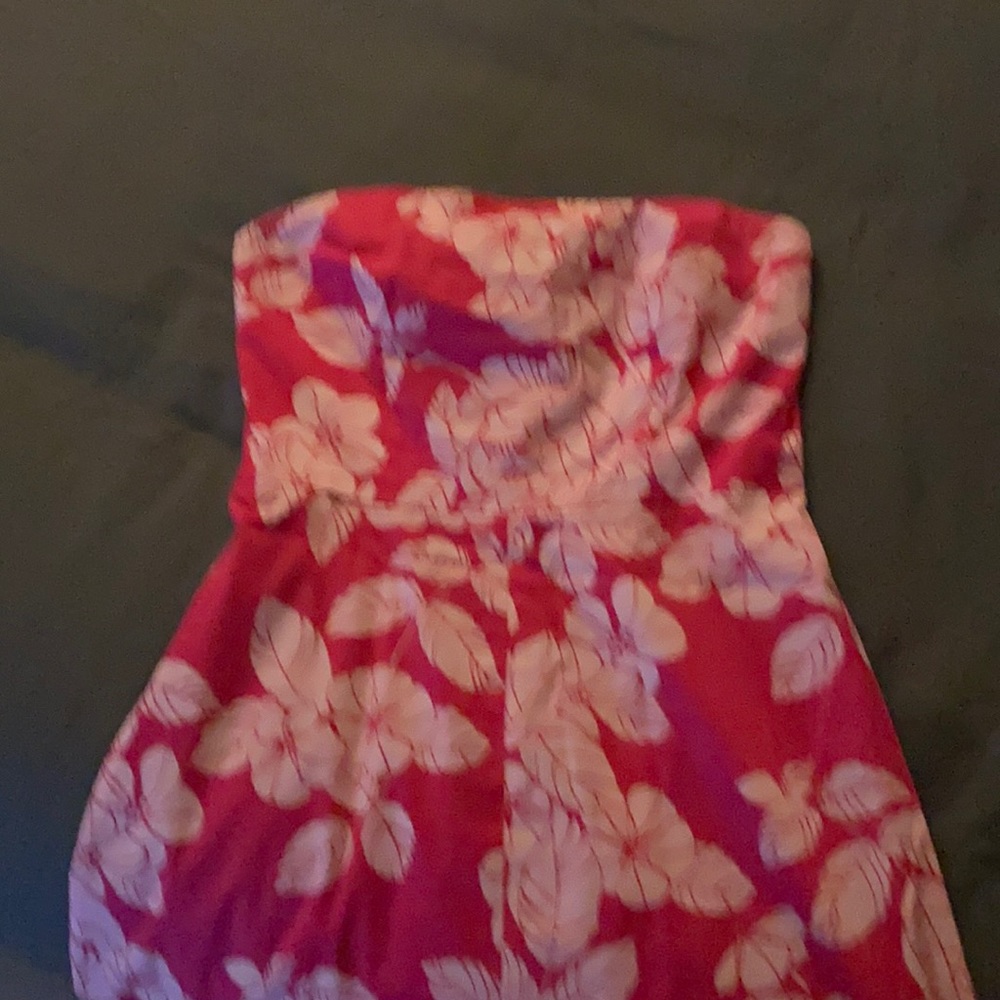 Strapless dress